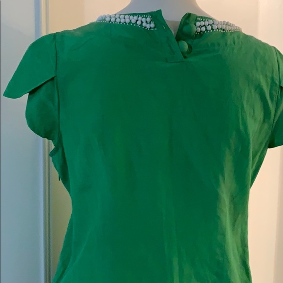 Banana Republic silk blend top with beads - Picture 5 of 11